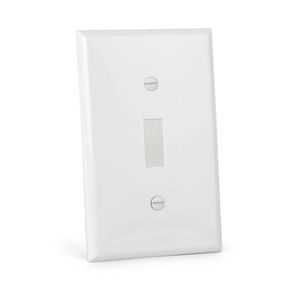 Placa Simple Nylon para Interruptor