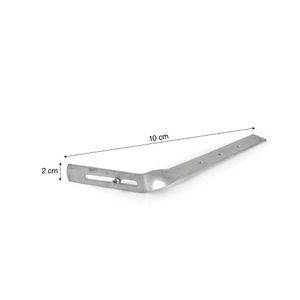 Soporte metálico para madera