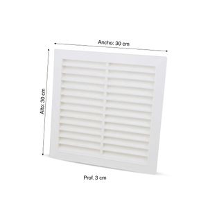 Rejilla de ventilación 30 x 30 cm