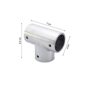 Tee Aluminio 30 mm
