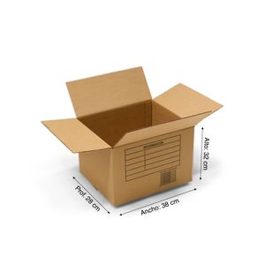 Caja de cartón 32 x 38 x 28 cm