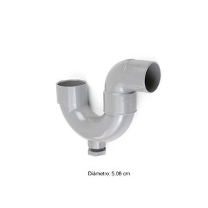 Trampa 2" con registro 3/4"