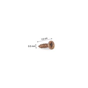 Tornillo autorroscante 3.5x15 mm x 500 unidades