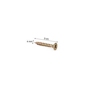 Tornillo Autorroscante 4x30mm x1000 unidades