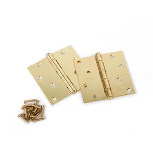 Bisagra Capuchina Bronceada 4"x4" x 2 unidades