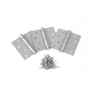 Bisagra Capuchina Aluminio 4"x4" x 3 unidades
