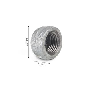 Tapón hembra galvanizado 1/2"