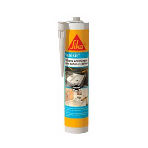 Silicona para baños y cocinas Sanisil Beige 280ml
