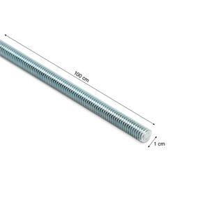 Varilla Roscada Espárrago NC-2 3/8" x 1 metro