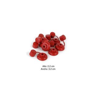 Kit Tirafón 1/4" x 2.5" + Capuchón teja 8 unidades