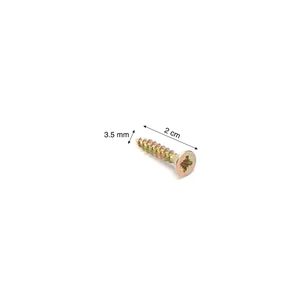 Tornillo Shipboard 3.5x20 mm x 100 unidades