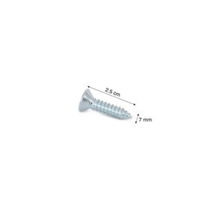 Tornillo Cabeza Plana 14x1" x 10 unidades