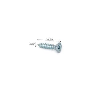 Tornillo Cabeza Plana 8x3/4" x 10 unidades