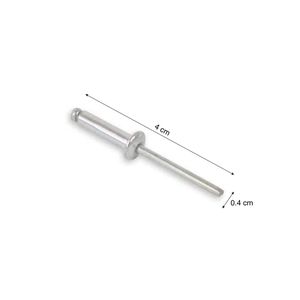 Remache POP 5/32"-5/8" x 10 unidades