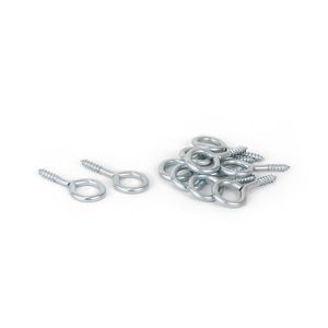 Armella cerrada niquelada 3/4" x 10 unidades