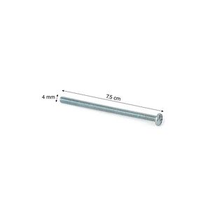 Tornillo Stovebolt 3/16x3" x 10 unidades