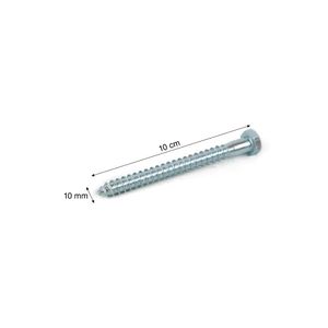 Perno tirafón CG2 3/8x4" x 4 unidades