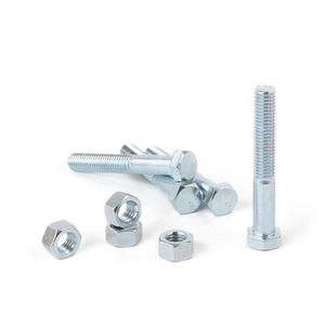 Perno hexagonal + Tuerca CG2 1/2x3 1/2" x 4 unidades