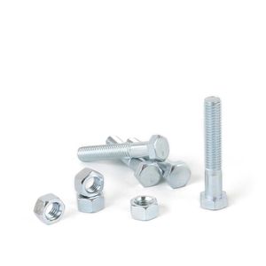 Perno hexagonal + Tuerca CG2 1/2x3" x 4 unidades