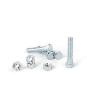 Perno hexagonal + Tuerca CG2 1/2x2 1/2" x 4 unidades