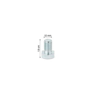 Perno hexagonal + Tuerca CG2 1/2x3/4" x 4 unidades