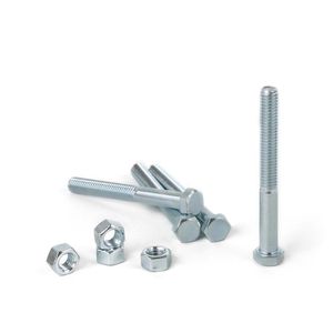 Perno hexagonal + Tuerca CG2 3/8x3 1/2" x 4 unidades