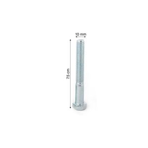 Perno hexagonal + Tuerca CG2 3/8x3" x 4 unidades