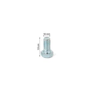 Perno hexagonal + Tuerca CG2 3/8x3/4" x 4 unidades