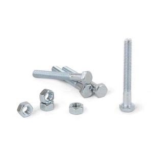 Perno hexagonal + Tuerca CG2 5/16x3 1/2" x 4 unidades
