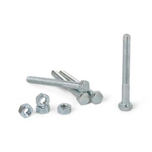 Perno hexagonal + Tuerca CG2 5/16x3" x 4 unidades