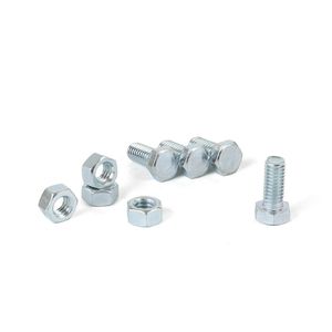 Perno hexagonal + Tuerca CG2 5/16x3/4" x 4 unidades