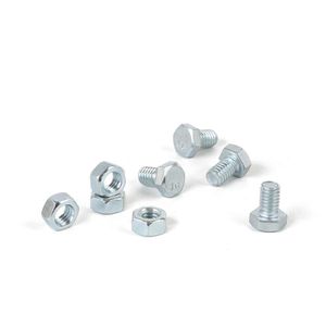 Perno hexagonal + Tuerca CG2 5/16x1/2" x 4 unidades