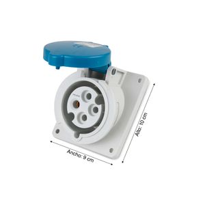Toma para empotrar IP44 3P+Tierra 32A 415V