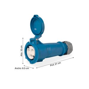 Toma aérea IP44 2P+Tierra 32A 250V