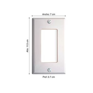 Placa Simple Nylon
