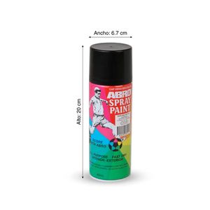 Spray Negro Mate