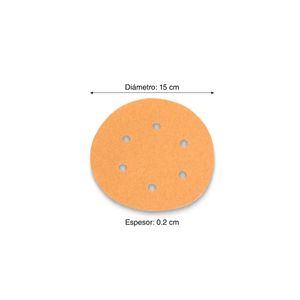 Disco para lijar Velcro Grano 100 x5 unidades
