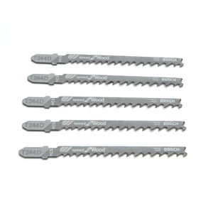 Set de 5 hojas de calar Bosch T244D corte rápido para madera 100.4mm