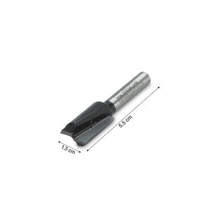 Fresa ranura recta 2 filos 1/2"