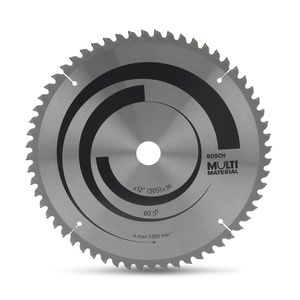 Disco de sierra multimaterial 60 dientes 12"