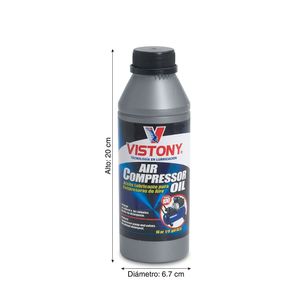 Aceite para Compresoras de Aire Vistony OIL ISO-100 16oz 1/8 gal