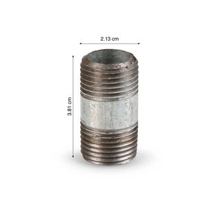 Niple galvanizado 1/2" x 1 1/2"
