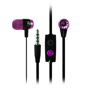 Audífono Fiddler con micrófono Morado