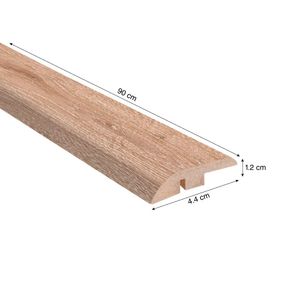 Moldura reductora Roble Studio 12x44x900mm