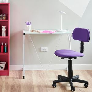 Lámpara de escritorio LED Ovni Blanca