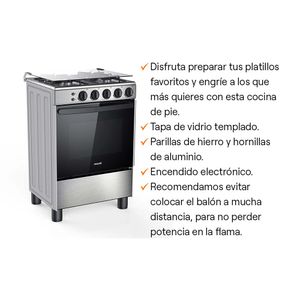 Cocina de Pie 24" Barcelona Orange