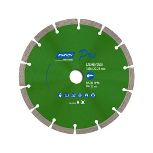 Disco de corte diamantado segmentado 7"x7/8"