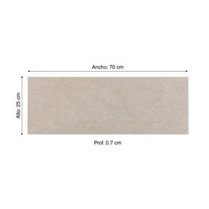 Pared Atrium Andros Taupe 25 X 70 Cm 1.58 M2