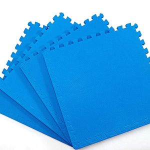 Piso microporoso Azul x4 piezas