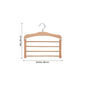 Colgador para pantalones 4 niveles
